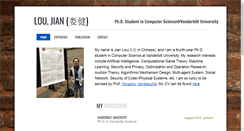 Desktop Screenshot of jian-lou.com