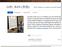 Tablet Screenshot of jian-lou.com